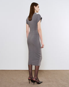 ACCESS - Midi Dress - Grey