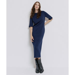 ACCESS - Jersey Dress - Navy