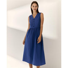 Load image into Gallery viewer, Paz Torras - Sleeveless Dress - Azul
