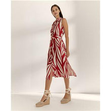 Load image into Gallery viewer, Paz Torras - Shirt Dress - Red &amp; White
