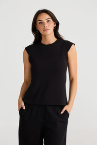 Brave And True - Barlow Top - Black