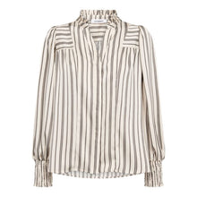 Load image into Gallery viewer, Co'Couture - Helly Stripe Shirt - Off White
