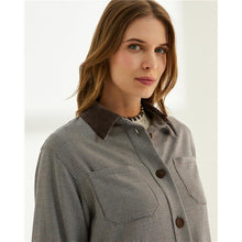 Load image into Gallery viewer, Paz Torras - Tweed Style Jacket - Brown
