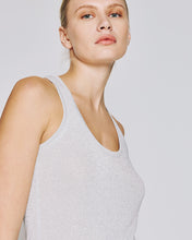 Load image into Gallery viewer, ACCESS - Lurex Vest Top - Silver
