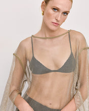 Load image into Gallery viewer, ACCESS - Mesh Top - Metallic Gold
