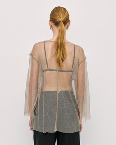 ACCESS - Mesh Top - Metallic Gold