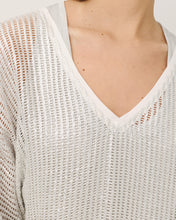 Load image into Gallery viewer, ACCESS - Metallic Mesh Top - Silver

