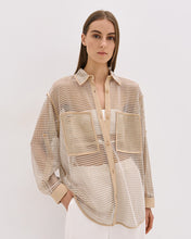 Load image into Gallery viewer, ACCESS - Mesh Shirt - Beige
