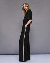 Load image into Gallery viewer, ACCESS - Short Sleeve Lurex Top - Black
