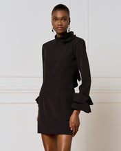 Load image into Gallery viewer, ACCESS - Backless Mini Dress with Ruffles - Black
