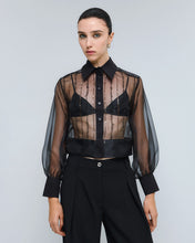 Load image into Gallery viewer, ACCESS - Organza Sequin Shirt
