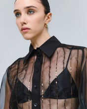 Load image into Gallery viewer, ACCESS - Organza Sequin Shirt
