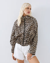 Load image into Gallery viewer, ACCESS - Leopard Bomber Jacket
