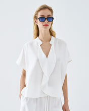 Load image into Gallery viewer, ACCESS - Crinkle Blouse - White
