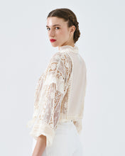 Load image into Gallery viewer, ACCESS - Lace Blouse - Vanilla
