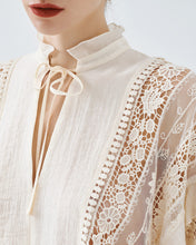 Load image into Gallery viewer, ACCESS - Lace Blouse - Vanilla
