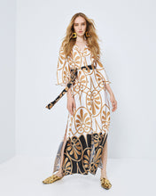Load image into Gallery viewer, ACCESS - Corfu Printed Maxi Dress - Gold
