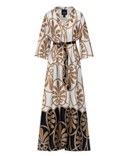 Load image into Gallery viewer, ACCESS - Corfu Printed Maxi Dress - Gold
