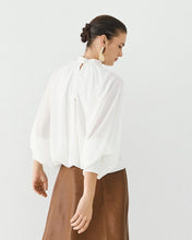 Load image into Gallery viewer, ACCESS - Sheer Balloon Blouse - Off White
