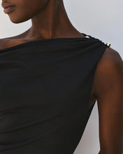 Load image into Gallery viewer, ACCESS - Drop Shoulder Top - Black
