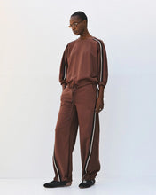 Load image into Gallery viewer, ACCESS - Sweatshirt with Stripe Detail - Coffee
