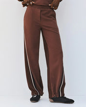 Load image into Gallery viewer, ACCESS - Pants with Stripe Detail - Coffee
