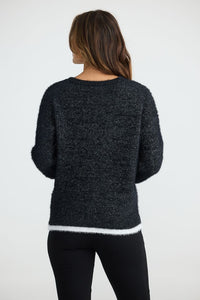Brave & True - Orbit Sweater - Black