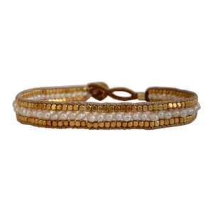 IBU - AM05 Jill Jolie Bracelet - Pearl