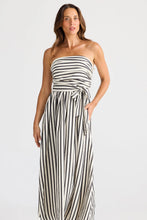 Load image into Gallery viewer, Brave+True - Avalon Dress - Black Stripe
