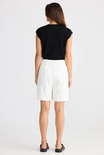 Load image into Gallery viewer, Brave+True - Origami Shorts - White
