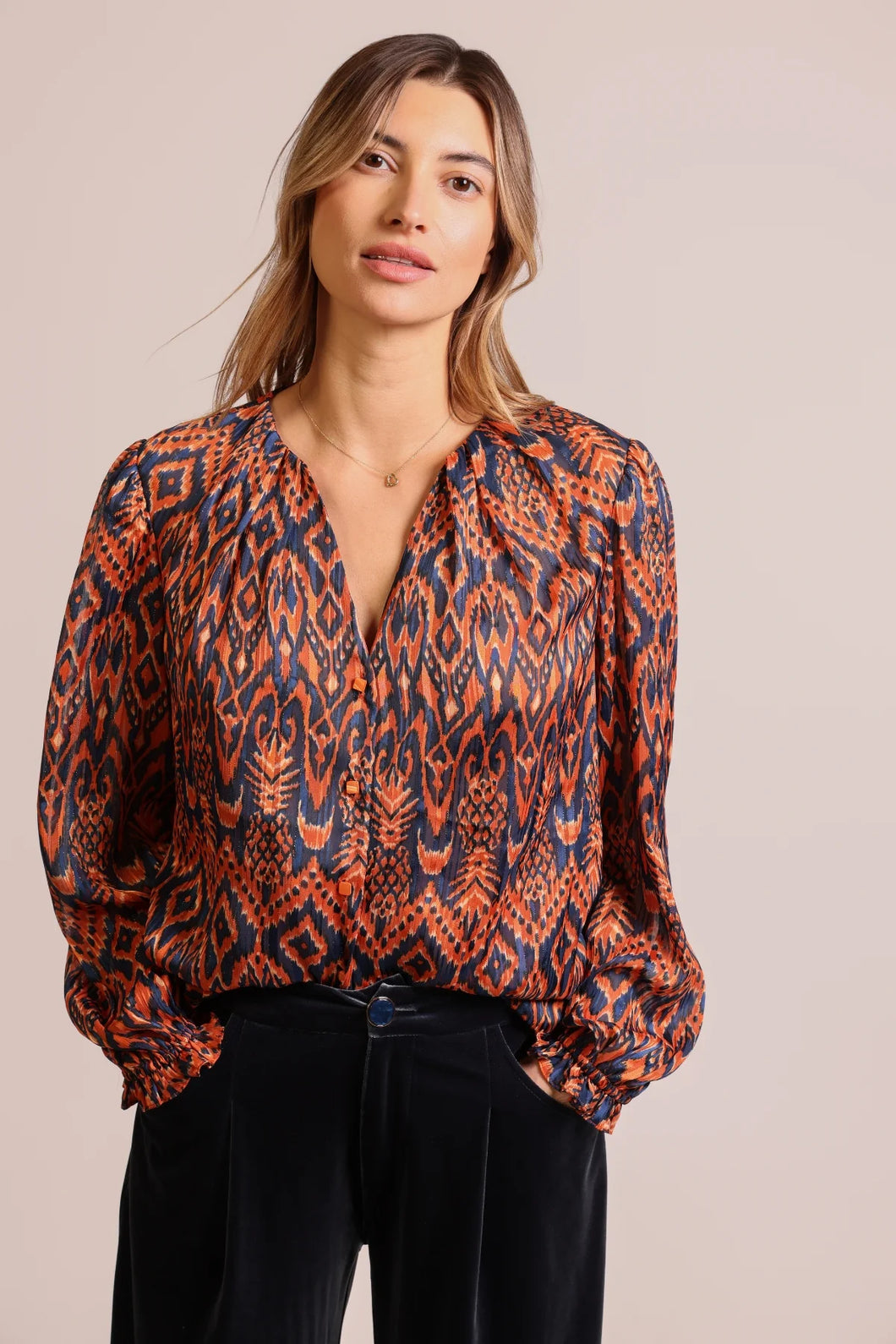 Traffic People - Truce Shirt - Rust