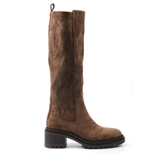 Load image into Gallery viewer, Lunar - Kim Long Faux Suede Boot - Taupe
