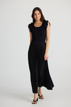 Load image into Gallery viewer, Brave &amp; True - Alias Pleated Skirt - Black
