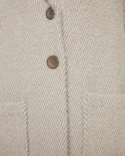 Load image into Gallery viewer, Paz Torras - Herringbone Coat - Beige
