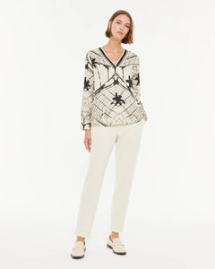 PAZ TORRAS - Jogger Pants - Pale Cream
