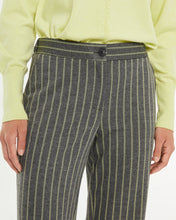 Load image into Gallery viewer, PAZ TORRAS - Pinstripe Pants - Grey/Amarillo

