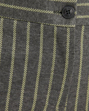 Load image into Gallery viewer, PAZ TORRAS - Pinstripe Pants - Grey/Amarillo
