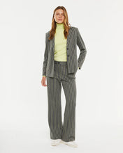 Load image into Gallery viewer, PAZ TORRAS - Pinstripe Blazer - Grey/Amarillo
