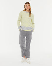 Load image into Gallery viewer, PAZ TORRAS - Stripe Sweater - Grey/Amarillo

