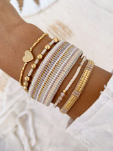 Load image into Gallery viewer, IBU - PE08 Peggy 1 Heart Bracelet - Gold
