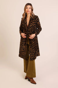 Traffic People - Anarchy Coat - Black Leopard