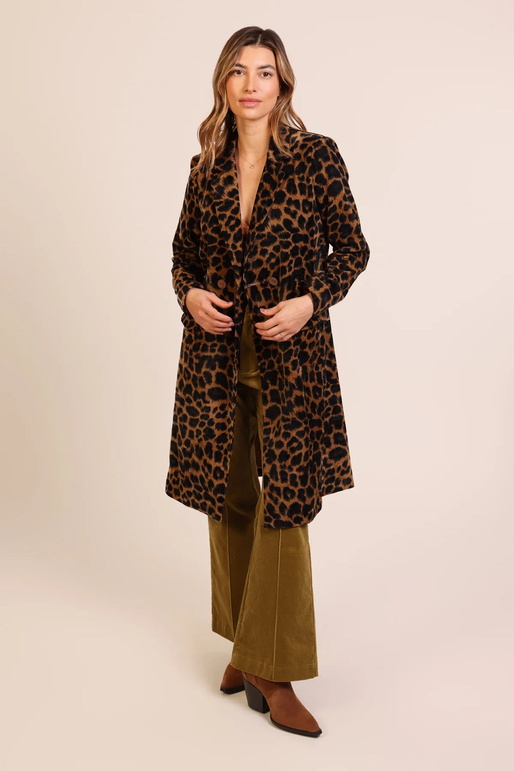 Traffic People - Anarchy Coat - Black Leopard