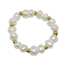 Load image into Gallery viewer, IBU - RS05 Stone Dot Ring - Pearl
