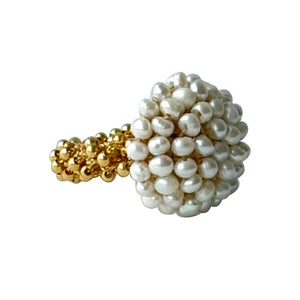 IBU - RQL05 Lola Ring - Pearls
