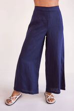 Load image into Gallery viewer, SEESAW - Linen Palazzo Pants - Denim
