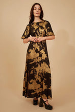 Load image into Gallery viewer, Traffic People - Trance Dress - Black &amp; Gold
