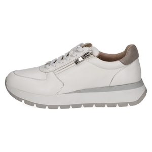 CAPRICE - Leather Trainer - White
