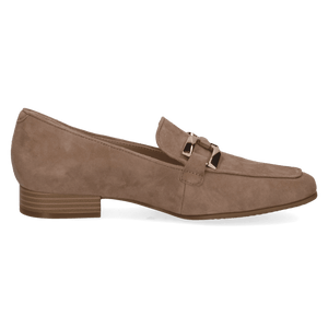 CAPRICE - Suede Loafer - Taupe