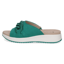 Load image into Gallery viewer, CAPRICE - Suede Mule - Emerald
