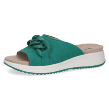 Load image into Gallery viewer, CAPRICE - Suede Mule - Emerald

